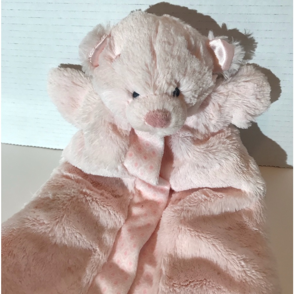 2011 Nat and Jules Security Blanket Pink Bear BI Preowned